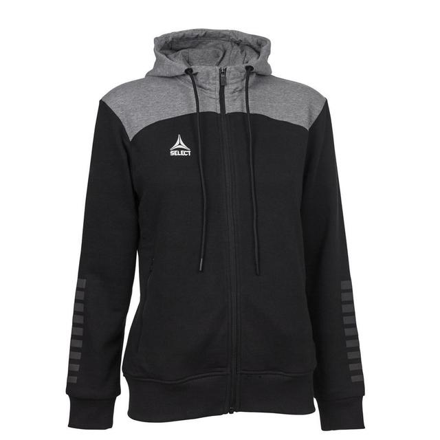 Select Hoodie Oxford - Black/grey Women, size Large on Productcaster.