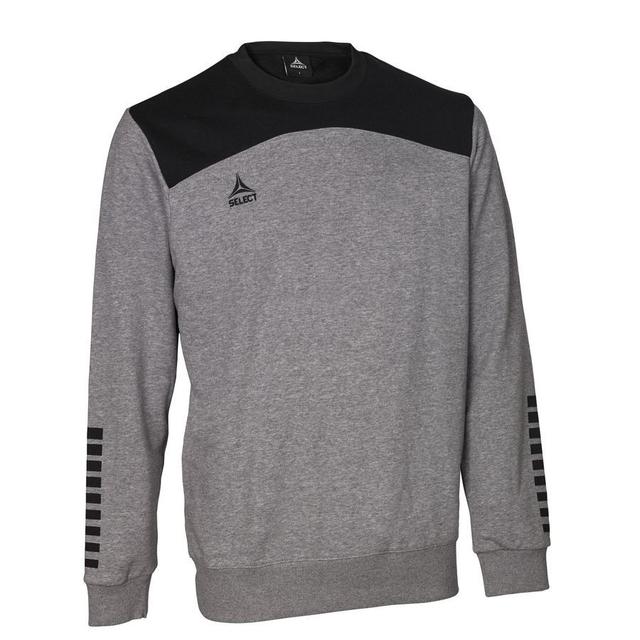 Select Sweatshirt Oxford - Grey/black, size Medium on Productcaster.