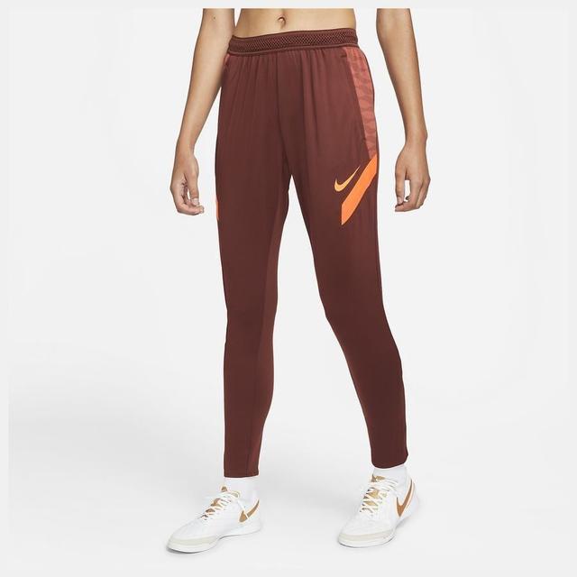 Nike Training Trousers Dri-fit Strike 21 - Bronze Eclipse/red/total Orange Woman, size Medium on Productcaster.