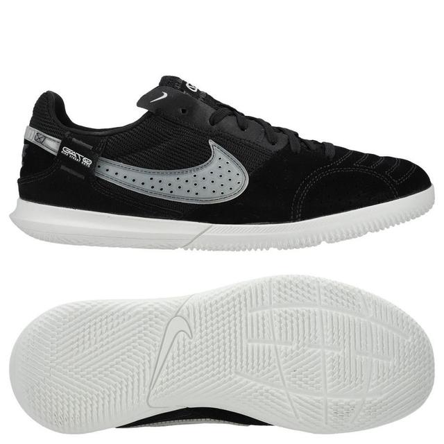 Nike Streetgato Ic - Black/summit White Kids - Indoor (Ic), size 36 on Productcaster.