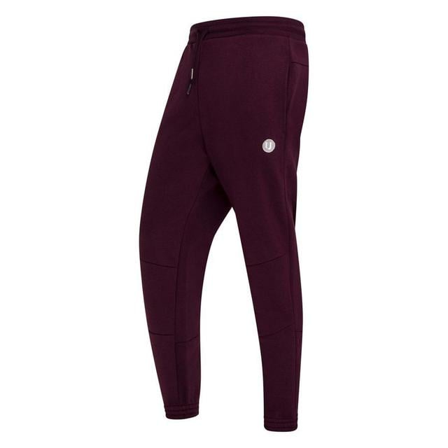 Unisport Everyday Organic Sweatpants - Bordeaux, size Large on Productcaster.