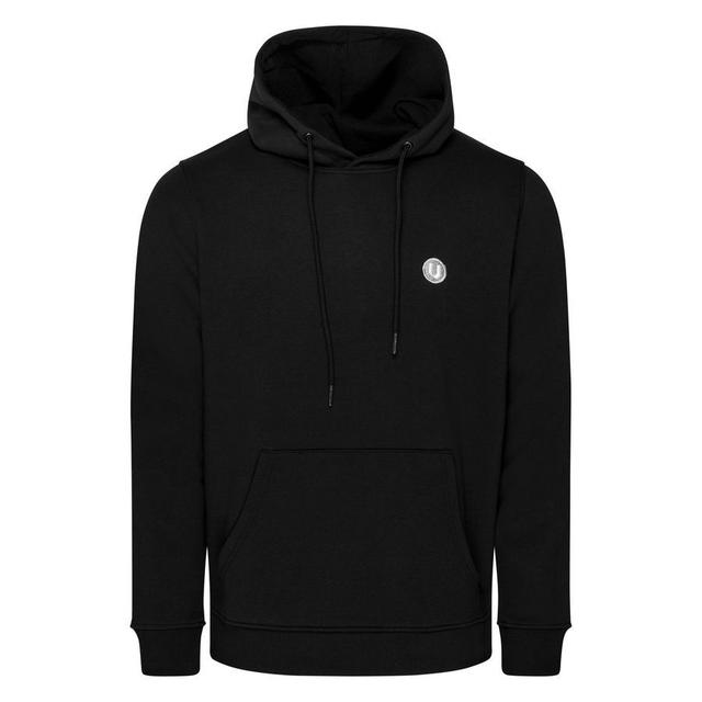 Unisport Everyday Organic Hoodie - Black, size Small on Productcaster.