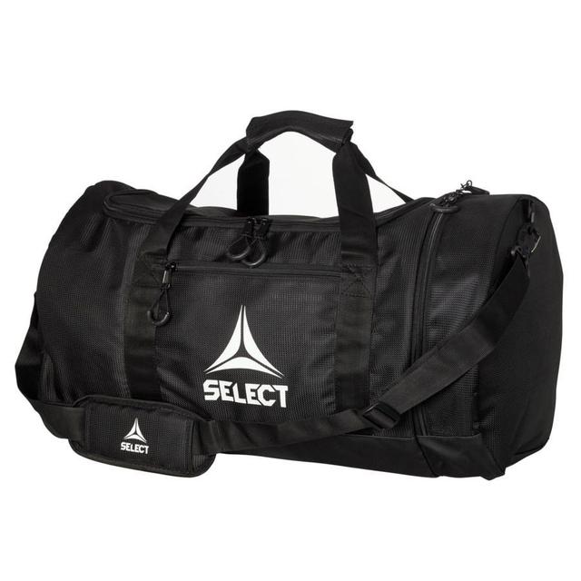 Select Sports Bag Milano Round Small - Black, size One Size on Productcaster.