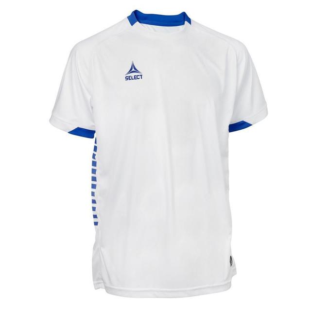 Select Playershirt Spain - White/blue, size Large on Productcaster.