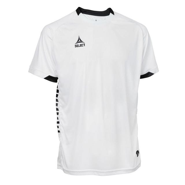 Select Playershirt Spain - White/black Kids, size 8 years on Productcaster.