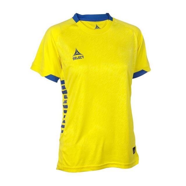 Select Playershirt Spain - Yellow/blue Woman, size Large on Productcaster.