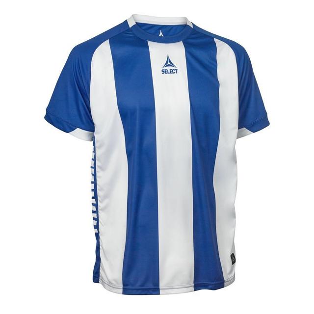 Select Playershirt Spain Striped - Blue/white, size Medium on Productcaster.