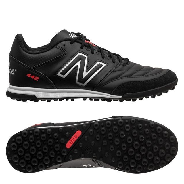 New Balance 442 2.0 Team Tf - Black/red - Turf (Tf), size 42½ on Productcaster.