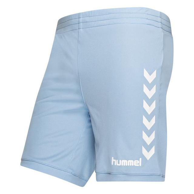 Hummel Shorts Beespoke Mortensen Poly - Light Blue/white Kids, size 164 cm on Productcaster.