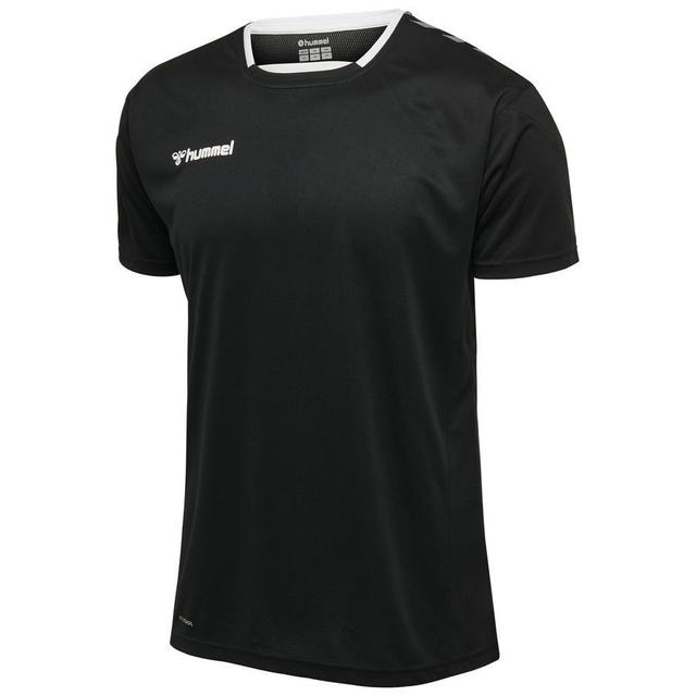 Hummel Playershirt Authentic Poly - Black/white, size Small on Productcaster.