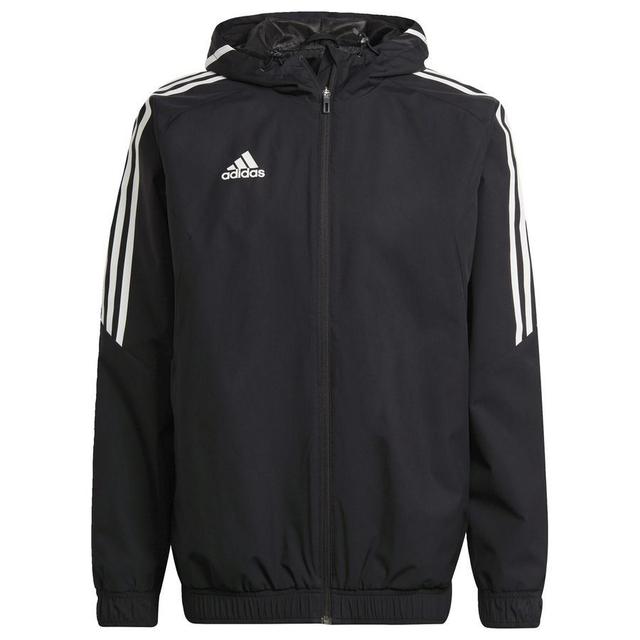 adidas All Weather Jacke Condivo 22 - Schwarz/Weiß, Größe Medium on Productcaster.