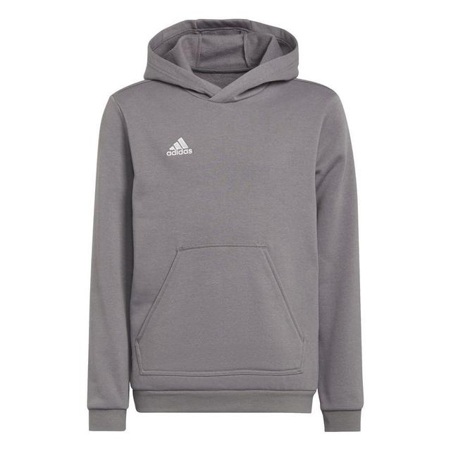 adidas Hoodie Entrada 22 - Grey Kids, size 128 cm on Productcaster.