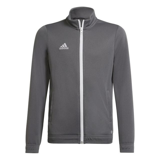 adidas Track Jacket Entrada 22 - Grey Kids, size 140 cm on Productcaster.