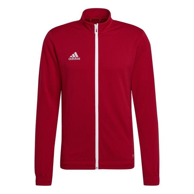 adidas Track Jacket Entrada 22 - Red, size Medium on Productcaster.