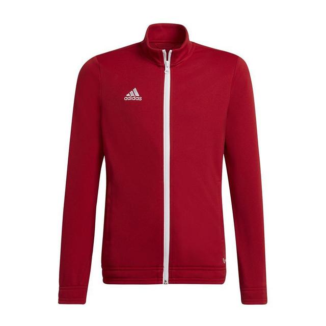 adidas Track Jacket Entrada 22 - Red/white Kids, size 164 cm on Productcaster.