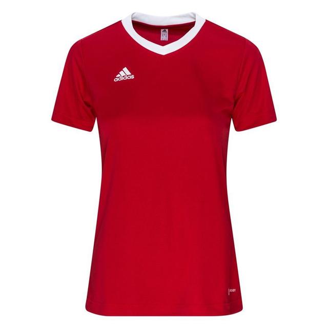 adidas Training T-Shirt Entrada 22 - Rot/Weiß Damen, Größe X-Large on Productcaster.