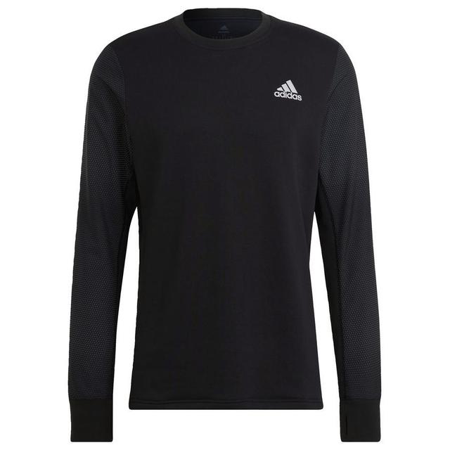 adidas Running Shirt Fast Reflective - Black, size Medium on Productcaster.