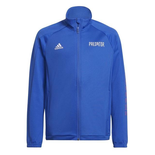 adidas Track Top Predator - Hi-res Blue/white Kids, size 176 cm on Productcaster.