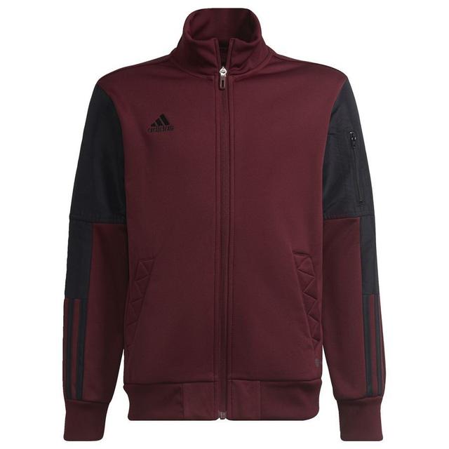 adidas Training Jacket Tiro - Burgundy Kids, size 116 cm on Productcaster.