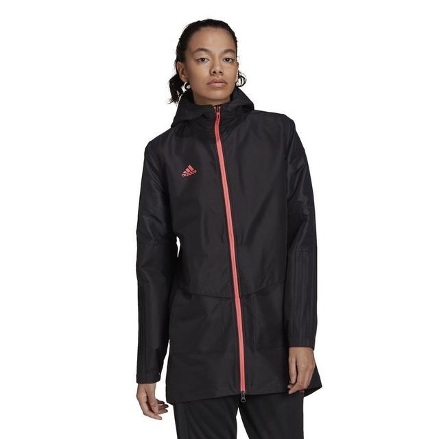 adidas Jacket Tiro Parka - Black/pink Woman, size X-Large on Productcaster.