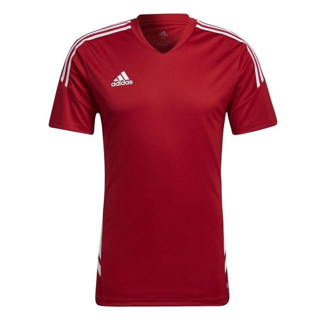 adidas Trainingsshirt Condivo 22 - Rood/wit, maat 3XL on Productcaster.