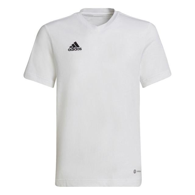 adidas Training T-shirt Entrada 22 - White Kids, size 128 cm on Productcaster.