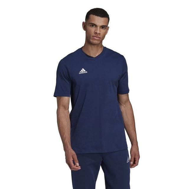 adidas Training T-shirt Entrada 22 - Navy, size Medium on Productcaster.