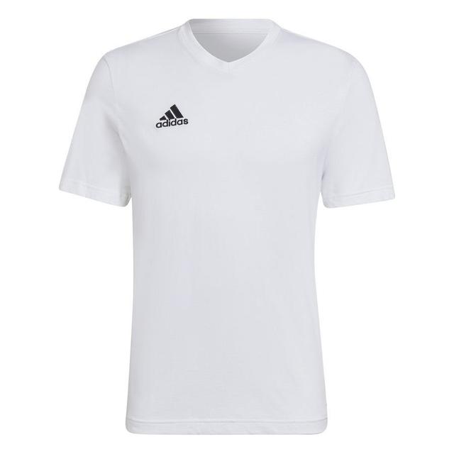 adidas Training T-shirt Entrada 22 - White, size X-Large on Productcaster.