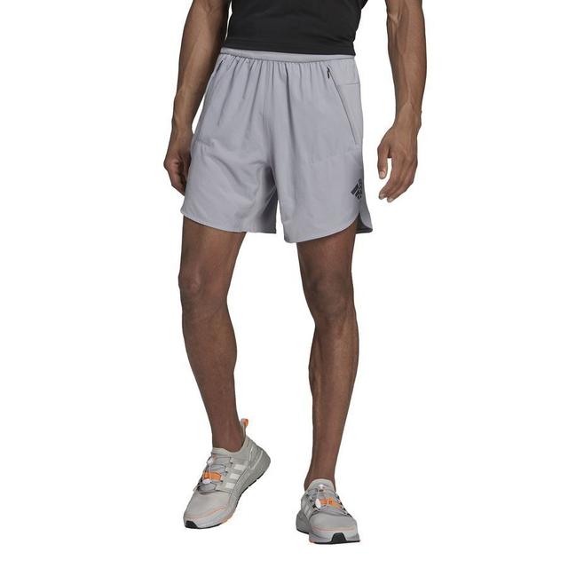 adidas Training Shorts Designed For Training - Halo Silver, size X-Large on Productcaster.