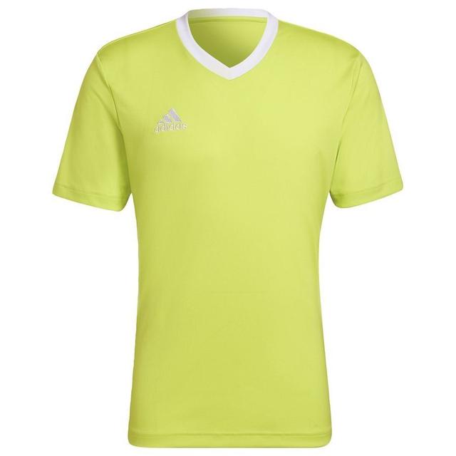 adidas Training T-shirt Entrada 22 - Semi Solar Yellow, size X-Small on Productcaster.