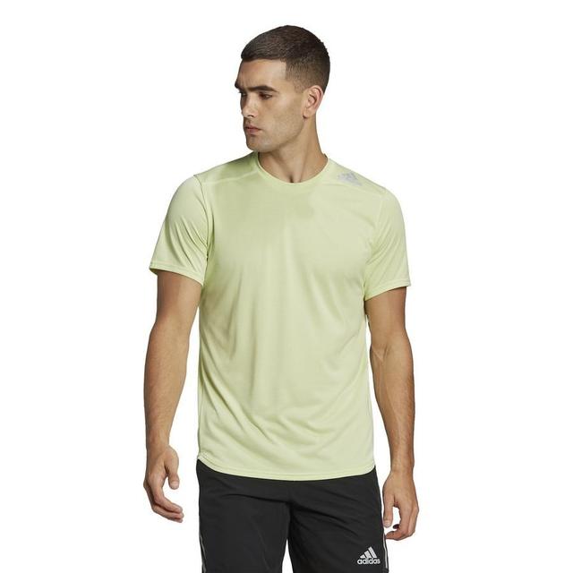 adidas Running T-shirt Designed 4 Running - Lime, size X-Large on Productcaster.