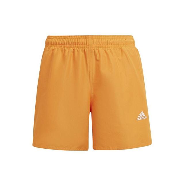 adidas Shorts Badge Of Sport - Orange Kids, size 128 cm on Productcaster.