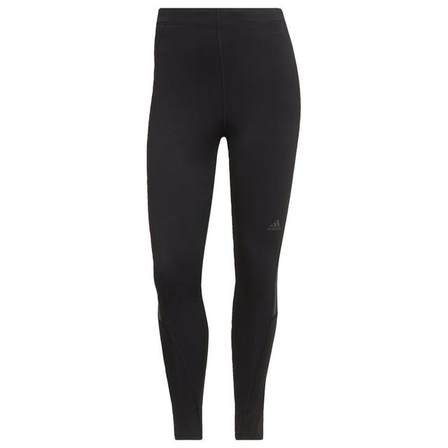 adidas Tights Run Icons 3-stripes - Black Woman, size Large on Productcaster.