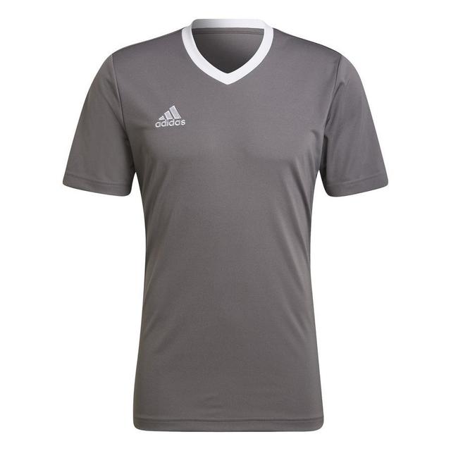 adidas Training T-shirt Entrada 22 - Grey/white, size Large on Productcaster.