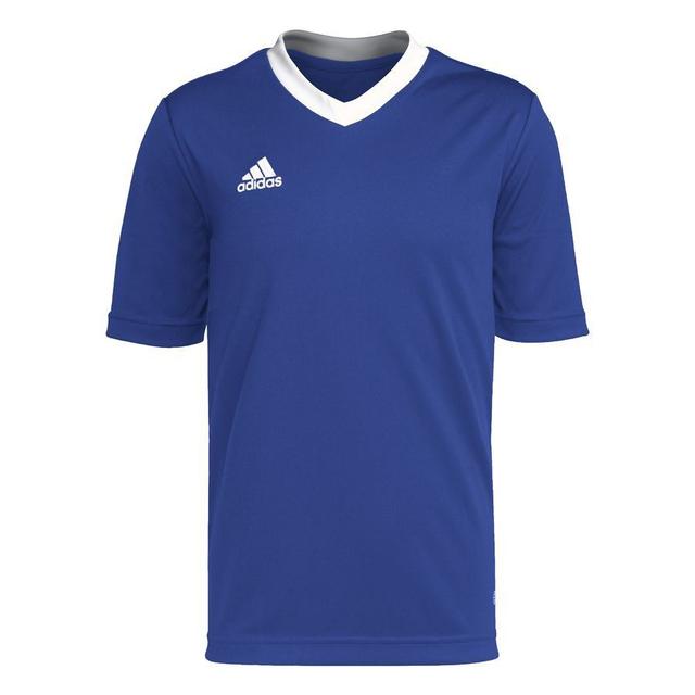 adidas Training T-shirt Entrada 22 - Blue/white Kids, size 128 cm on Productcaster.