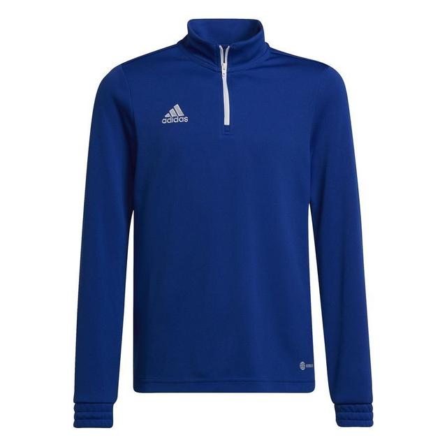 adidas Training Shirt Entrada 22 - Royal Blue/white Kids, size 140 cm on Productcaster.