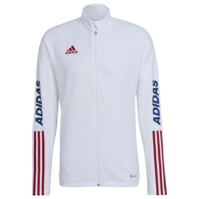 adidas Training Shirt Wording - White, size X-Large on Productcaster.