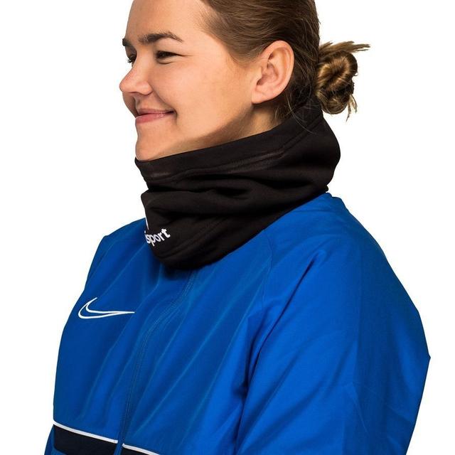 Unisport Neck Warmer Warm - Black/white, size One Size Adult on Productcaster.