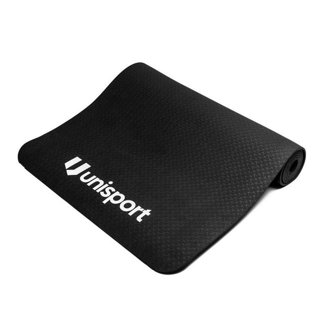 Unisport Training Mat - Black, size One Size on Productcaster.