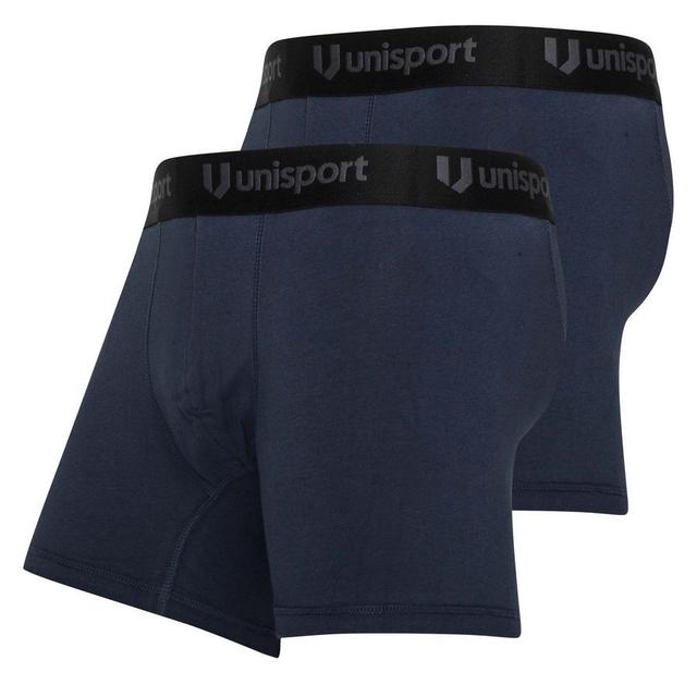 Unisport Boxershorts 2-pack - Navy, storlek Large on Productcaster.