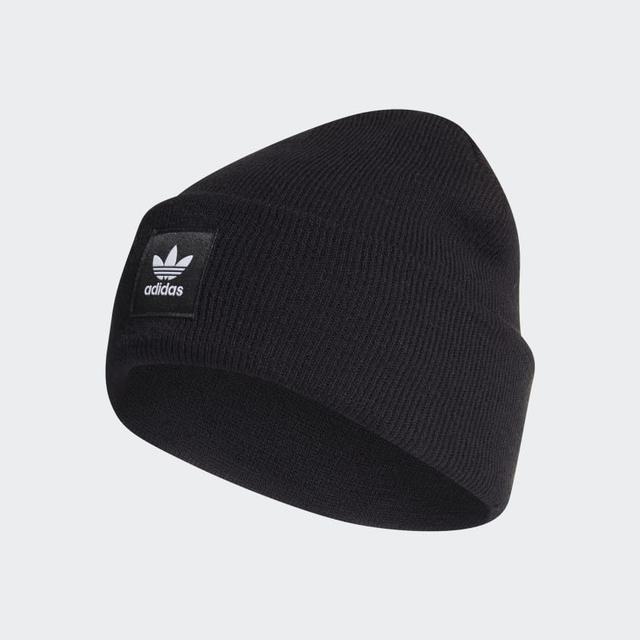 adidas Originals Wollmütze Cuff - Schwarz, Größe One Size Youth on Productcaster.