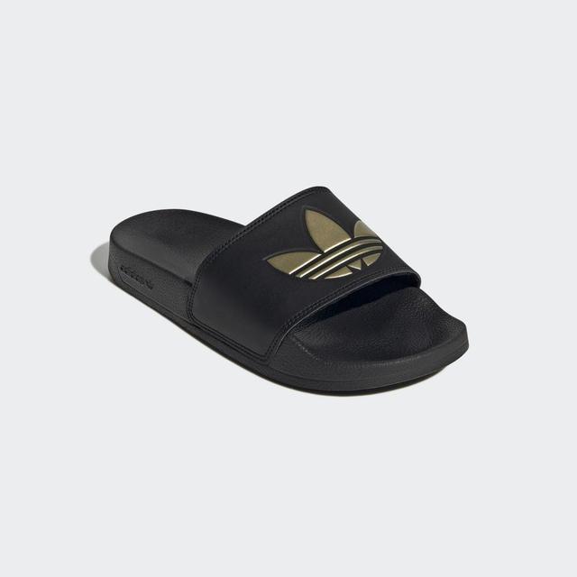 adidas Originals Slide Adilette Lite - Core Black/gold Woman, size 43 on Productcaster.