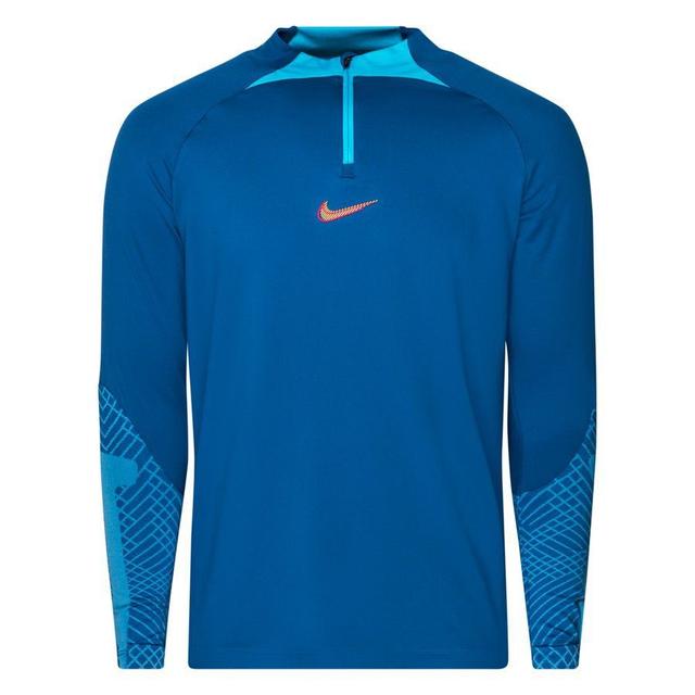 Nike Training Shirt Dri-fit Strike - Marina Blue/chlorine Blue/siren Red, size X-Large on Productcaster.