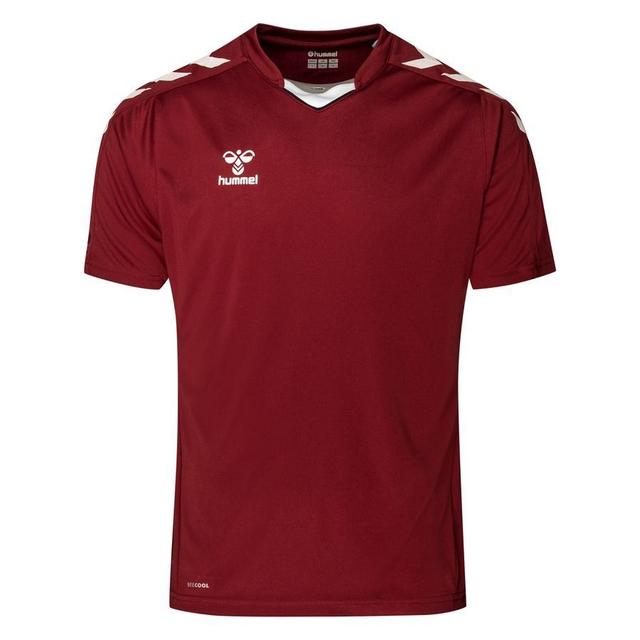 Hummel Playershirt Core - Maroon, size 3XL on Productcaster.