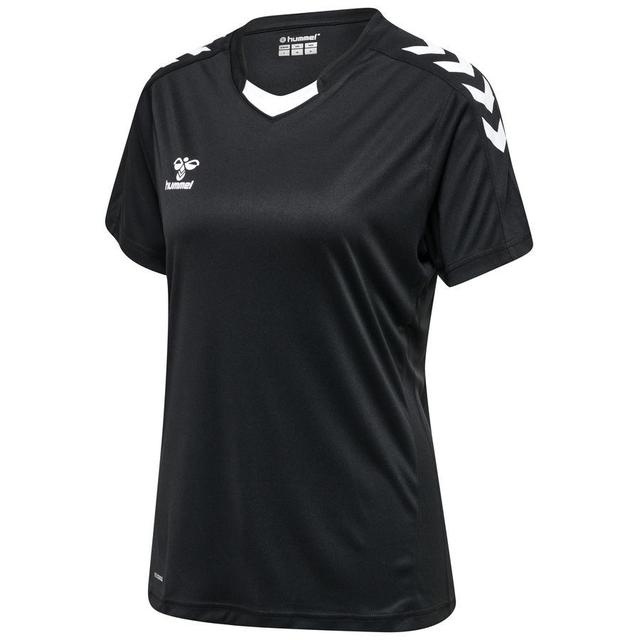 Hummel Playershirt Core - Black Women, size Small on Productcaster.