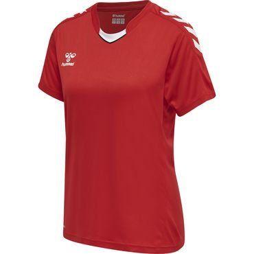 Hummel Playershirt Hmlcore Xk Poly - True Red Woman, size Small on Productcaster.