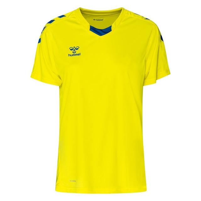 Hummel Playershirt Hmlcore Xk Poly - Blazing Yellow/true Blue Woman, size Small on Productcaster.