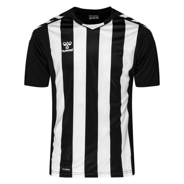 Hummel Playershirt Hmlcore Xk Striped - Black/white, size Small on Productcaster.