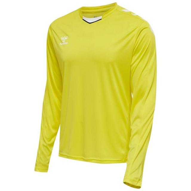 Hummel Playershirt Core L/s - Blazing Yellow, size Medium on Productcaster.