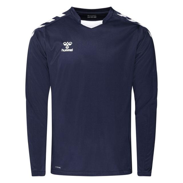 Hummel Playershirt Core L/s - Marine, size X-Large on Productcaster.